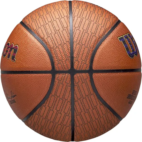 Vista 3 de WILSON Emirates NBA Cup - Juego oficial de baloncesto - Talla 7, color marrón