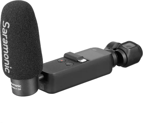Vista 9 de Saramonic Micrófono omnidireccional compacto para DJI Osmo Pocket con conector USB-C (SmartMic+OP)