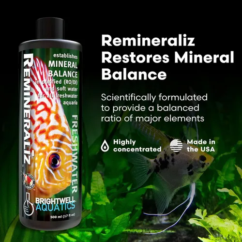Vista 2 de Brightwell Aquatics Suplemento mineral Remineraliz GH & TDS 20L