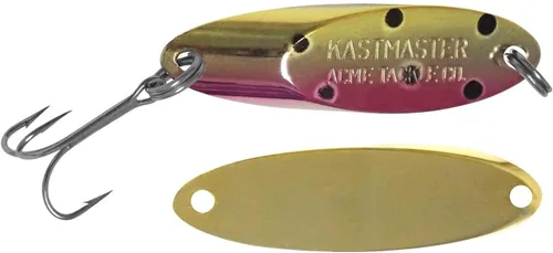Vista 28 de Acme Kastmaster - Señuelo de pesca martillado dorado, 1 onza