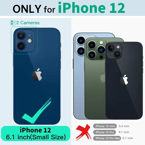 Vista 7 de Beeasy Funda impermeable para iPhone 12 compatible con Magsafe IP68 de grado militar bajo el agua, a prueba de golpes, a prueba de polvo, resistente