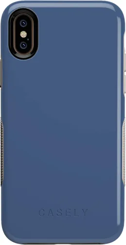 Vista 39 de Casely Funda para iPhone Xs Max Funda con estampado de festival (solo buenas vibraciones)