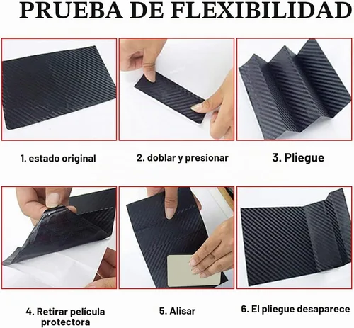 Vista 6 de x xotic tech Calcomanía precortada para cubierta de ventana lateral de poste de pilar, compatible con Toyota Rav4 2013-2018 (vinilo de carbono)