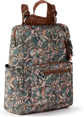 Vista 2 de Sakroots Mochila Loyola para mujer Siena Spirit Desert talla única