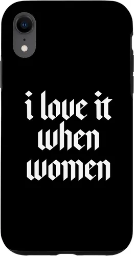Vista 25 de Love it When Women Subtle Lesbian Funny Minimal Bi Pride Gay Case for iPhone 16