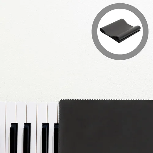 Vista 7 de PU Piano Keyboard Cloth Protector for Upright Pianos and Keyboards