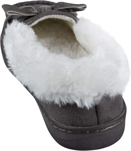 Vista 7 de Jessica Simpson Mocasín de microgamuza para interiores y exteriores para niña