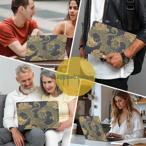 Vista 5 de Funda para laptop compatible con MacBook Air de 15 pulgadas, versión 2025-2023 M4 A3241 A2941 M3 A3114 M2 chip con pantalla de retina líquida Boceto