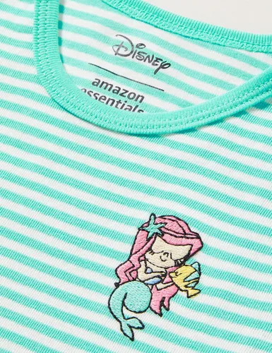 Vista 5 de Tienda Essentials Disney Marvel Star Wars Body de manga corta para niña princesa, paquete de 6