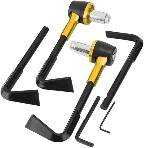 Vista 4 de EVGATSAUTO Protectores de palanca de motocicleta, CNC Freno Delantero Palanca de Guardia de la Motocicleta Handgrip Guard Moto Protector Manillar