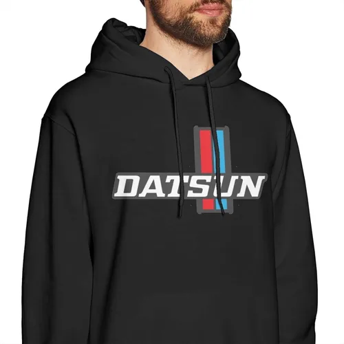 Vista 2 de Lizisgu Datsun Fashion - Sudadera deportiva para hombre, sin bolsillo