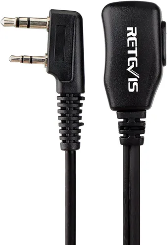 Vista 12 de Caja de 10, auriculares Retevis Walkie Talkies con micrófono de 2 pines de tubo acústico, para RT22 RT21 RT68 H777, compatible con Pxton Baofeng