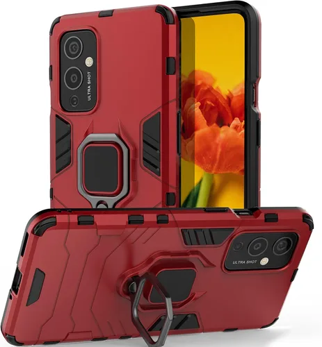 Vista 13 de Jusy Funda resistente a prueba de golpes compatible con Oneplus 8 0.18 oz con soporte de anillo giratorio [no compatible con Verizon y 8pro y 8T]