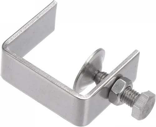 Vista 4 de uxcell Abrazadera en C de acero inoxidable con apertura de mandíbula de 1.811 in de ancho para carpintería Soldadura Edificio Montaje