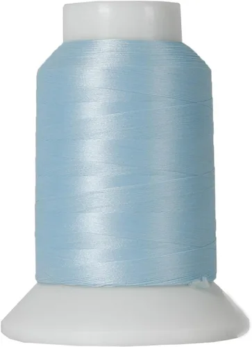 Vista 17 de Threadart Hilo de Serger Lanoso Elástico 3,280.8 ft Carretes Nylon, Aqua