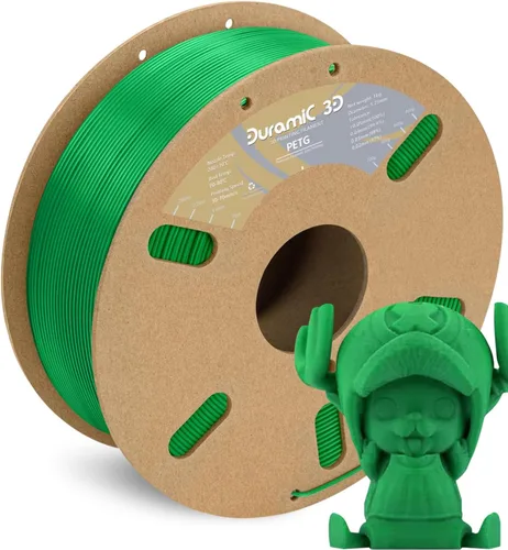 Vista 16 de DURAMIC 3D PETG Filamento 1.75mm Azul Ejército, Filamento de Impresión 3D Carrete de 1kg (2.2lbs), Filamento Azul Ejército 1.75mm Precisión