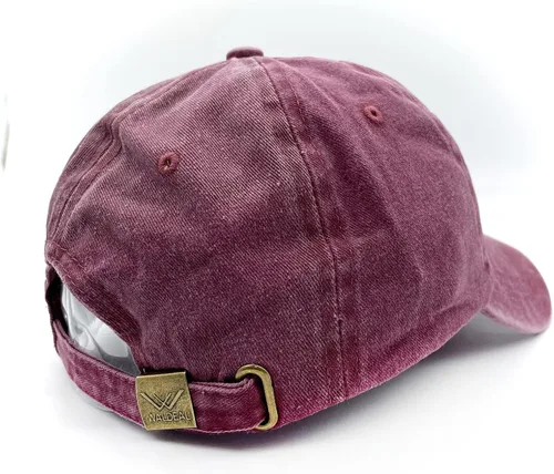 Vista 3 de Waldeal Gorra de béisbol ajustable de mezclilla bordada para mujer