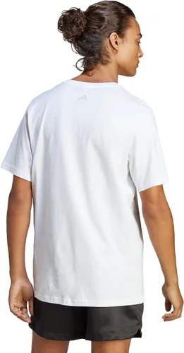 Vista 2 de adidas Camiseta Essentials Single Jersey de 3 rayas para hombre