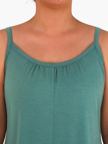 Vista 2 de Vigorics Enterizo casual para mujer, sin mangas, con tirantes ajustables, pantalones cortos, overoles elásticos con bolsillos