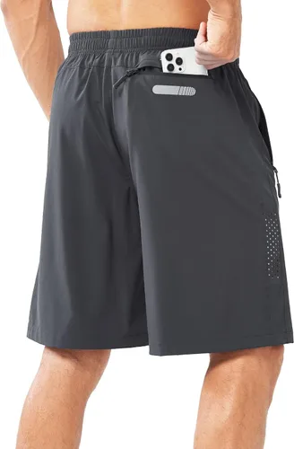 Vista 3 de NORTHYARD - Pantalones cortos deportivos para correr para hombres, ligeros, de secado rápido, 7, 5 o 9 pulgadas, para senderismo, deportes, gimnasio