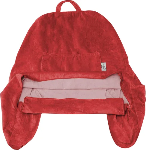 Vista 15 de Funda de almohada Husband Pillow solo para lectura - Funda para silla de lectura con generosos bolsillos traseros y laterales - Morado claro