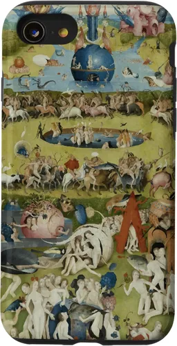 Vista 18 de Hieronymus Bosch - Carcasa para iPhone 17, diseño de jardín de las delicias terrenales