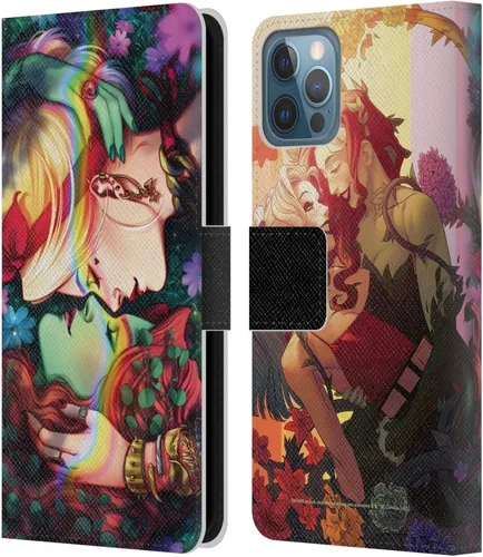 Vista 55 de Head Case Designs Officially Licensed Batman DC Comics Batman #609 Hush Gotham City Sirens Leather Wallet Case Compatible with Apple iPhone 7/8 / SE