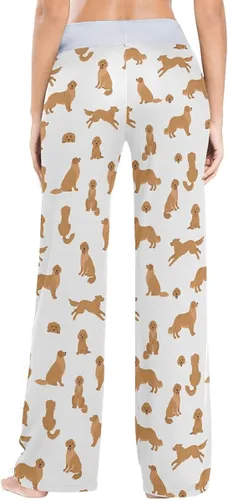 Vista 4 de vvfelixl Pantalones de pijama para mujer ropa de dormir pantalones de pijama multicolor XS-XL