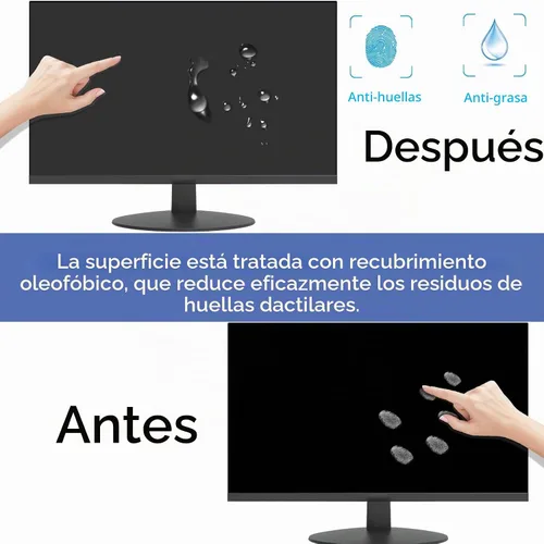 Vista 7 de KEANBOLL Panel protector de pantalla antiluz azul para monitor de computadora de 24 pulgadas, filtro de bloqueo de luz azul, protector antirreflejos