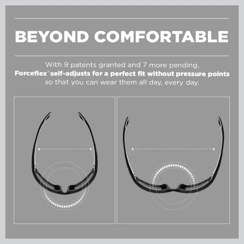 Vista 3 de FF100 Bendit Gafas de sol deportivas y de correr flexibles e irrompibles para hombre y mujer