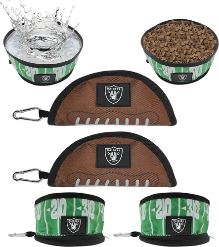 Vista 26 de Pets First NFL - Tazón plegable para mascotas