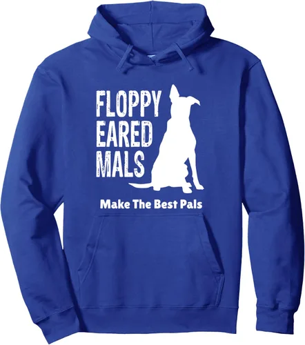 Vista 4 de Floppy Eared Mals Make The Best Pals Belgian Malinois Sudadera con capucha
