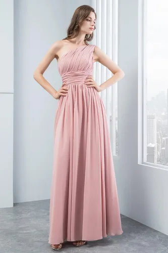 Vista 3 de Ever Girl vestidos para fiesta de graduación y damas de honor de chifón, vestidos para la noche