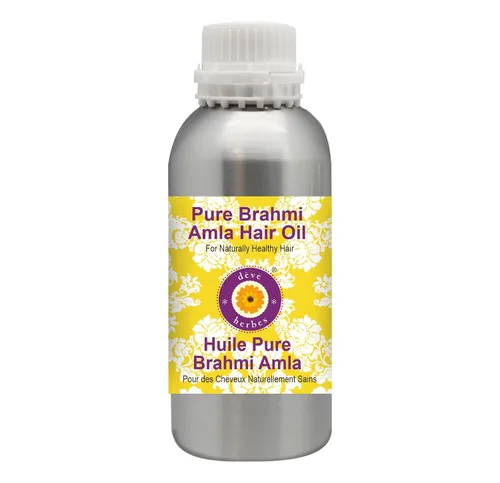 Vista 9 de dève herbes Pure Brahmi Amla - Aceite para el cabello con cuentagotas de vidrio 0.2 fl oz (0.16 oz)