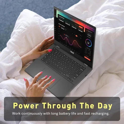 Vista 9 de ASUS Chromebook Plus Touchsceen 8 GB de RAM 128 GB de almacenamiento