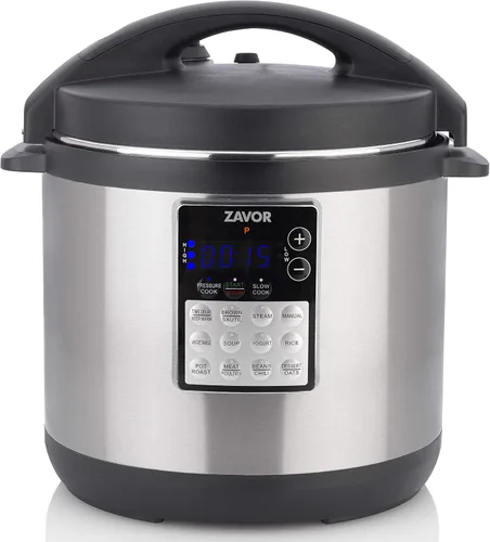 Vista 8 de Zavor LUX Edge 2 Multicooker, 6 cuartos de galón Plateado