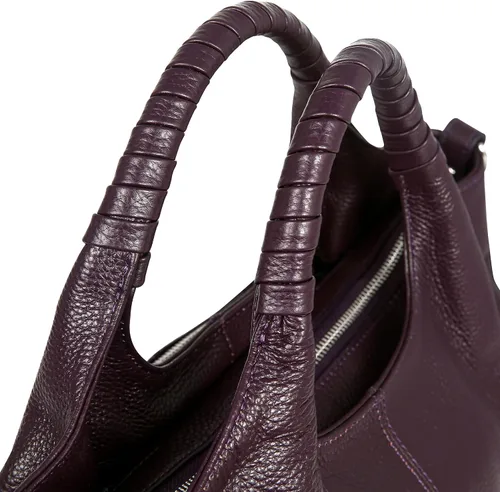 Vista 3 de Iswee Bolsos de hombro de cuero genuino, bolsos y bolsos para mujer, bolso de mano de diseñador cruzado de tamaño mediano