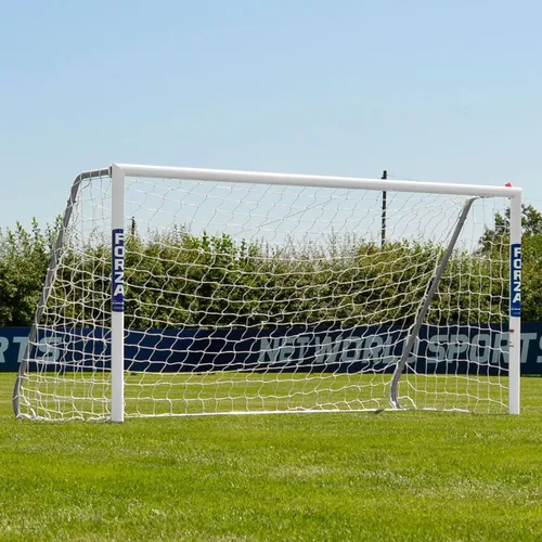 Vista 24 de Porterías de fútbol de aluminio FORZA [11 tamaños] Postes de portería de fútbol profesional *Las redes de portería utilizadas por los clubes