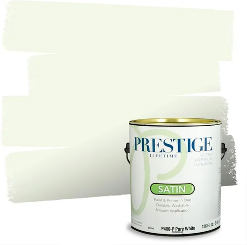 Vista 6 de PRESTIGE Pintura exterior e imprimación en uno, aventura, plano, 1 galón