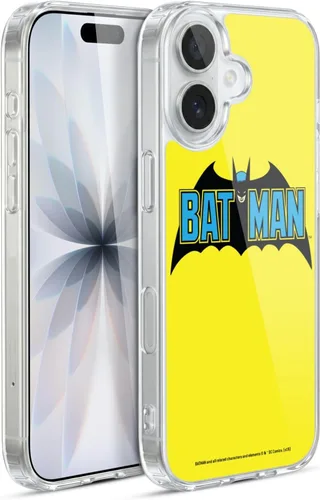Vista 327 de Head Case Designs Funda de gel con licencia oficial de Batman DC Comics Bat Signal Logos [protección de grado militar] compatible con Apple iPhone 7