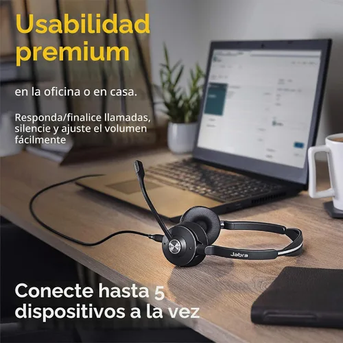 Vista 7 de Jabra Engage 75 audífonos inalámbricos profesionales, de comunicaciones unificadas