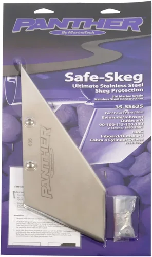 Vista 4 de Sierra Internacional 35-SS600 Panther Safe-Skeg for Mercruiser Pre Alpha de acero inoxidable. 1 disco de 1973 a 1984, 35-SS635