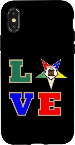 Vista 5 de OES Love Sister Order of the Eastern Star Parents' Christmas Case for iPhone 16