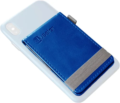Vista 18 de Billetera Adhesiva para Teléfono para la Parte Posterior del iPhone o Android Estuche con 6 Fundas para Tarjetas de Crédito - Bolsillo