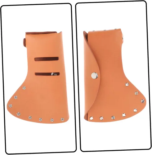 Vista 9 de Funda protectora portátil para acampar y hacha para cortar hachas e ideal para uso y almacenamiento al aire libre