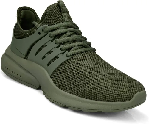 Vista 3 de tenis para hombre, antideslizantes, resistentes al deslizamiento, de punto.