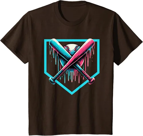 Vista 6 de Drip Boys Bate de béisbol y camiseta