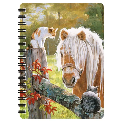 Vista 35 de 3D LiveLife Jotter - Our Solar System from Deluxebase. Lenticular 3D Space 6x4 Spiral Notebook with plain recycled paper pages. Artwork licensed