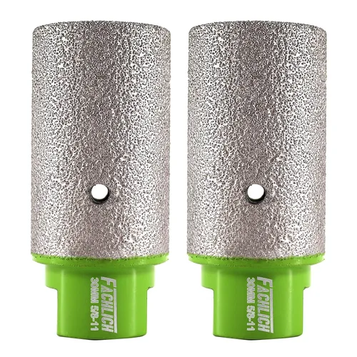 Vista 13 de Broca de fresado de biselado de diamante - Broca de cono de azulejos Biselado 4/5" vástago hexagonal 20MM Granito Agujeros de ampliación de mármol