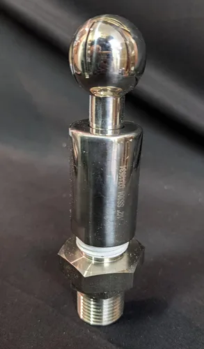 Vista 3 de Kit universal de bolas de pulverización CIP con mamparo en 1/2" macho NPT de Blichmann Engineering
